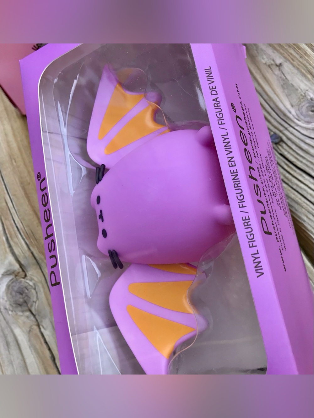 2016 PUSHEEN Cat Bat Halloween Subscription Box Vinyl Figure Toy Decoration - Picture 4 of 11